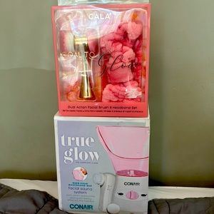 A CONAIR facial sauna system + a free 12 dollar value facial brush and headband